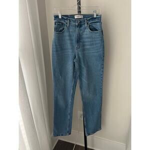 Abercrombie & Fitch Blue Straight Leg Jeans